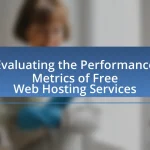 Evaluating the Performance Metrics of Free Web Hosting Services