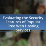 Evaluating the Security Features of Popular Free Web Hosting Services